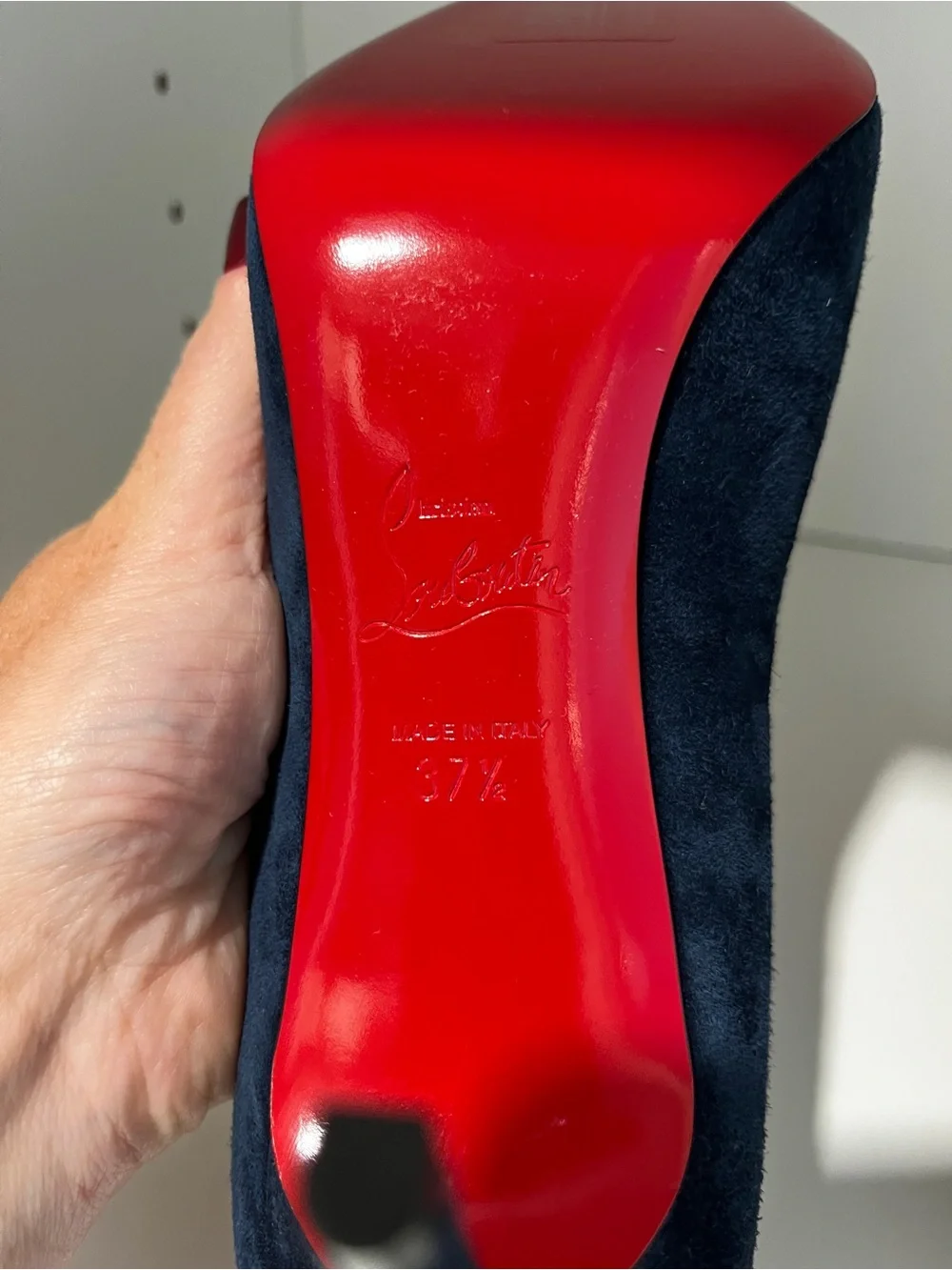 Christian Louboutin elegant navy